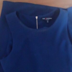 One clothing navy blue blouse